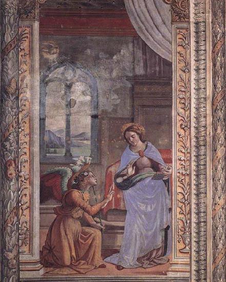 Domenico Ghirlandaio Annunciation France oil painting art